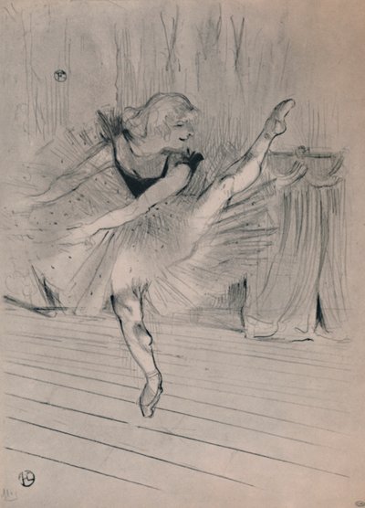 Miss Ida Heath, Engelse danseres, ca. 1894, 1946 door Henri de Toulouse Lautrec