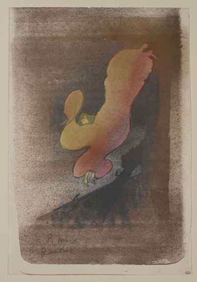 Miss Loïe Fuller, 1893 door Henri de Toulouse Lautrec