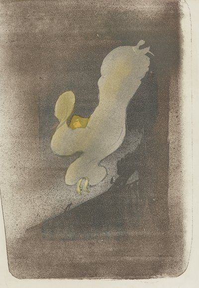 Miss Loïe Fuller, 1893 door Henri de Toulouse Lautrec