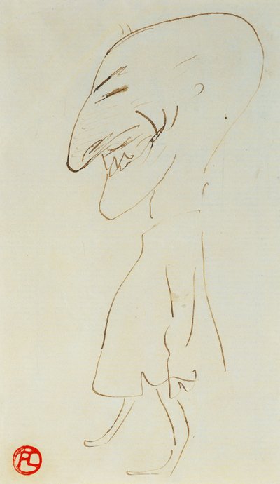 Monsieur Paul Viaud, ca. 1899 door Henri de Toulouse Lautrec