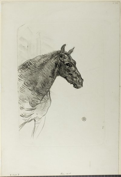 Philibert de pony door Henri de Toulouse Lautrec