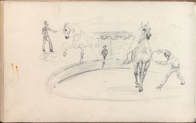 Schetsboek, 1880 door Henri de Toulouse Lautrec