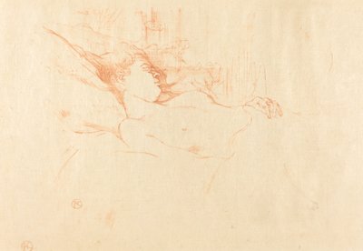 Slaap door Henri de Toulouse Lautrec