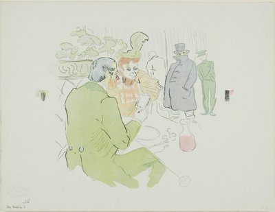 Snobisme door Henri de Toulouse Lautrec