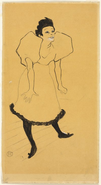 Studie door Henri de Toulouse Lautrec