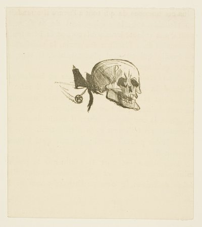 Sluitstuk uit Au Pied du Sinaï door Henri de Toulouse Lautrec