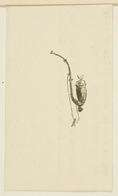 Vignet uit Au Pied du Sinaï door Henri de Toulouse Lautrec