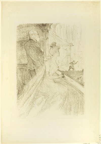 De doos, Faust door Henri de Toulouse Lautrec