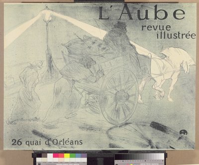 De Dageraad, 1896 door Henri de Toulouse Lautrec