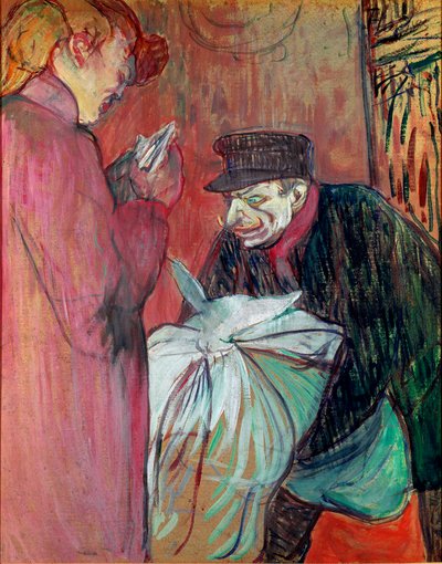 De was van het huis door Henri de Toulouse Lautrec
