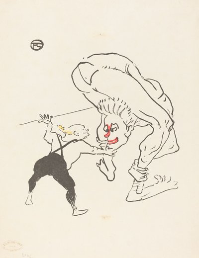 De Marco broers, 1895 door Henri de Toulouse Lautrec