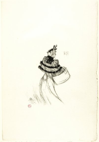 De oude heren door Henri de Toulouse Lautrec