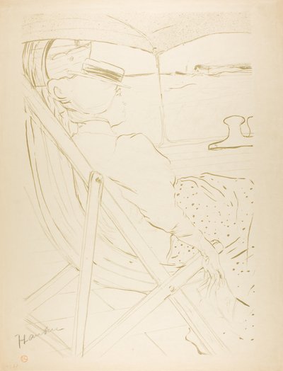 De passagier in hut 54—Een cruise door Henri de Toulouse Lautrec