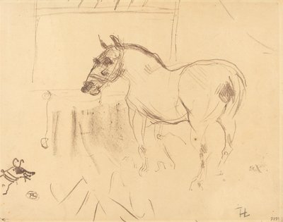 De Kleine Pony van Calmese door Henri de Toulouse Lautrec