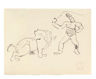 De temmer, c.1888 door Henri de Toulouse Lautrec