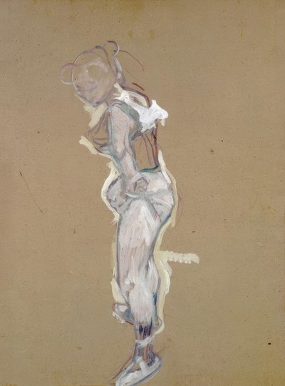 Trapezeartiest door Henri de Toulouse Lautrec
