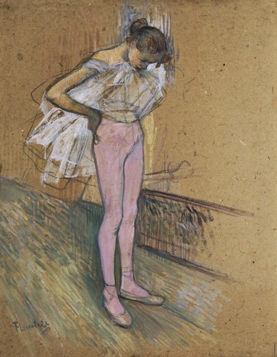 Onbekend schilderij door Henri de Toulouse Lautrec