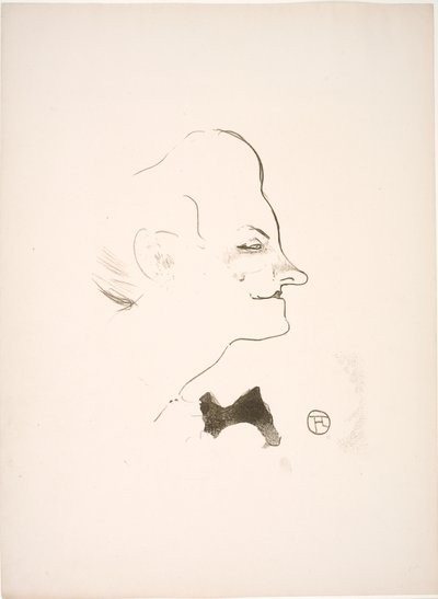 Yvette Guilbert door Henri de Toulouse Lautrec
