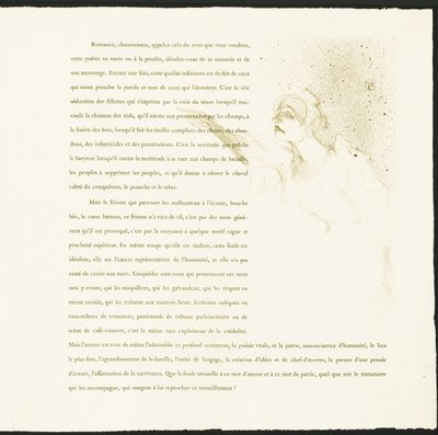 Yvette Guilbert door Henri de Toulouse Lautrec