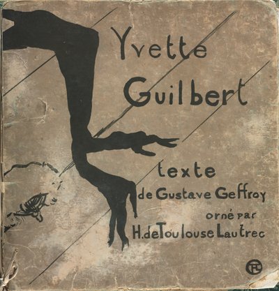 Yvette Guilbert - Franse Serie, 1894 door Henri de Toulouse Lautrec