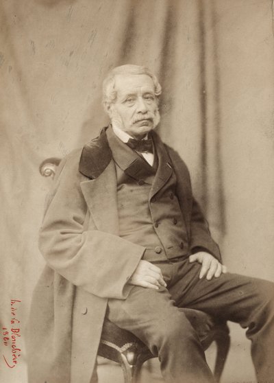 Mist, foto door Henri de la Blanchere (1821-1880) door Henri de la Blanchere