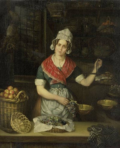 Fruit Seller door Henrietta Christina Temminck