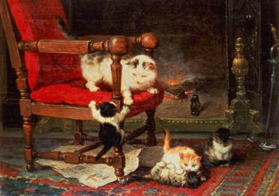 Spelen met de warmte van het vuur door Henriëtte Ronner Knip