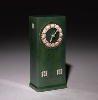 Klok, firma van Peter Carl Fabergé (1846-1920), na 1903 door Henrik Wigstrom