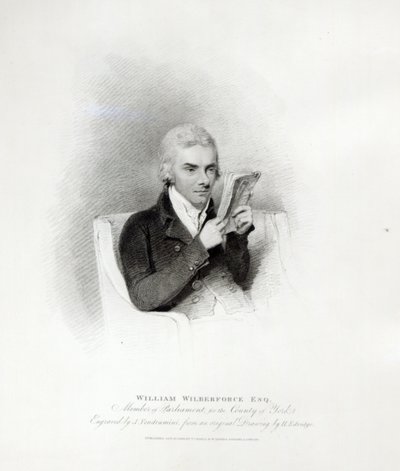 William Wilberforce, gegraveerd door J. Vendramini door Henry (after) Edridge