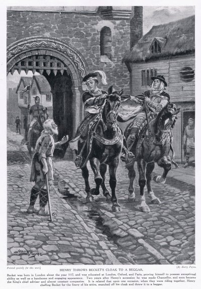 Henry gooit Becket