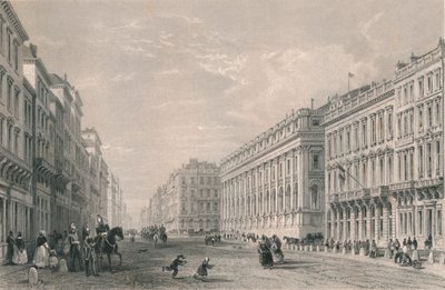 Rue du Chapeau Rouge, Bordeaux, midden 19e eeuw door Henry Adlard