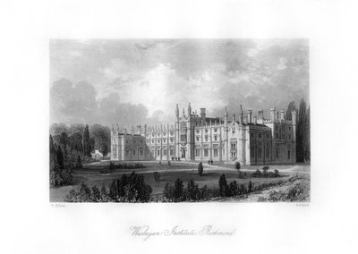Wesleyan Institute, Richmond, 19e eeuw door Henry Adlard