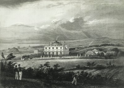 De Temple Grammar School, Brighton, 1835 door Henry Alexander Ogg