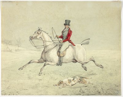 Een echte Miltoniaan door Henry Alken