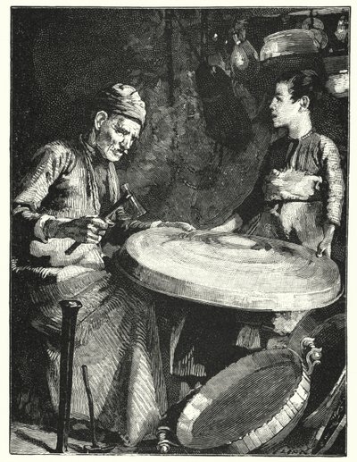 Een oosterse kopersmid door Henry Andrew Harper