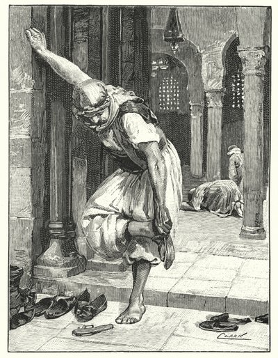 Schoenen uitdoen, een oosterse gewoonte door Henry Andrew Harper