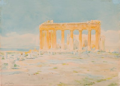 Het Parthenon, oostgevel, n.d. door Henry Bacon