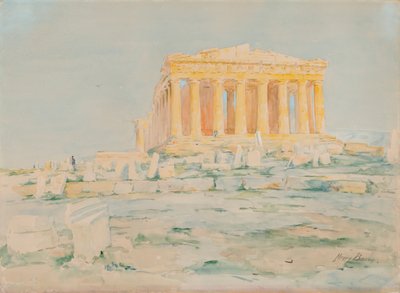 Het Parthenon, westgevel door Henry Bacon