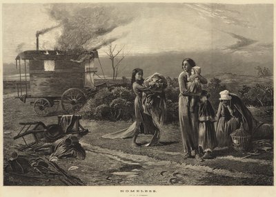 Dakloos door Henry Benjamin Roberts