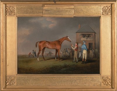 Quiz, na zijn laatste race op Newmarket door Henry Bernard Chalon