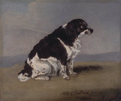 De spaniël van de hertogin van York door Henry Bernard Chalon