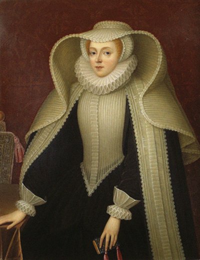Elizabeth, Lady Hoby, geboren Elizabeth Cooke 1528-1609, Eind 18e eeuw door Henry Bone