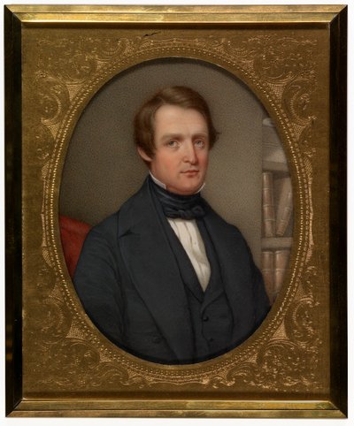 Portret van een heer door Henry Brintnell Bounetheau