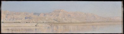 De Nijl - Luxor (De Bergen van Thebe) door Henry Brokman Knudsen