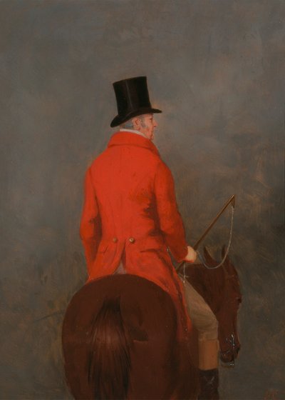 Portret van Thomas Cholmondeley, eerste Lord Delamere, op zijn jager (studie voor 