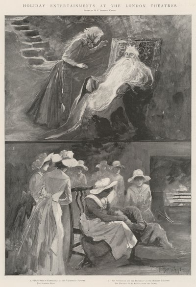 Vakantievermaak in de Londense Theaters door Henry Charles Seppings Wright