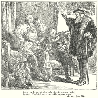 Eind goed, al goed (gravure) door Henry Courtney (after) Selous