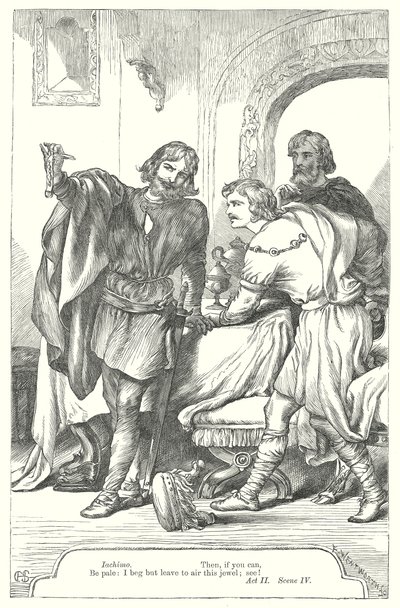 Cymbeline (gravure) door Henry Courtney (after) Selous