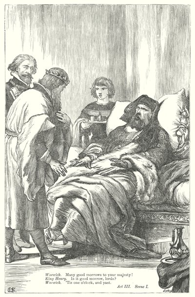 King Henry IV Deel II (gravure) door Henry Courtney (after) Selous