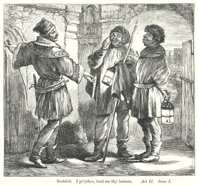 Koning Henry IV Deel I (gravure) door Henry Courtney (after) Selous